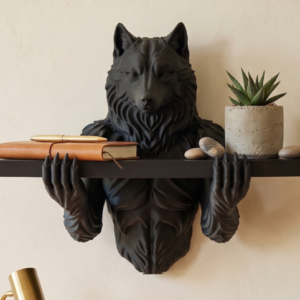 Organizador de Llaves Lobo Negro