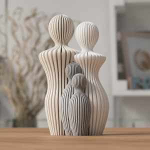 Estatuas Familiares (1 - 5 hijos)