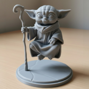 Figura de Baby Yoda Flotando