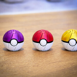 Mini Fidget PokeBall Giratorio