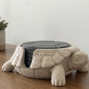 Soporte para Posavasos de Tortuga