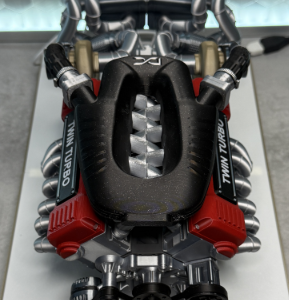 Motor V12 Twin Turbo